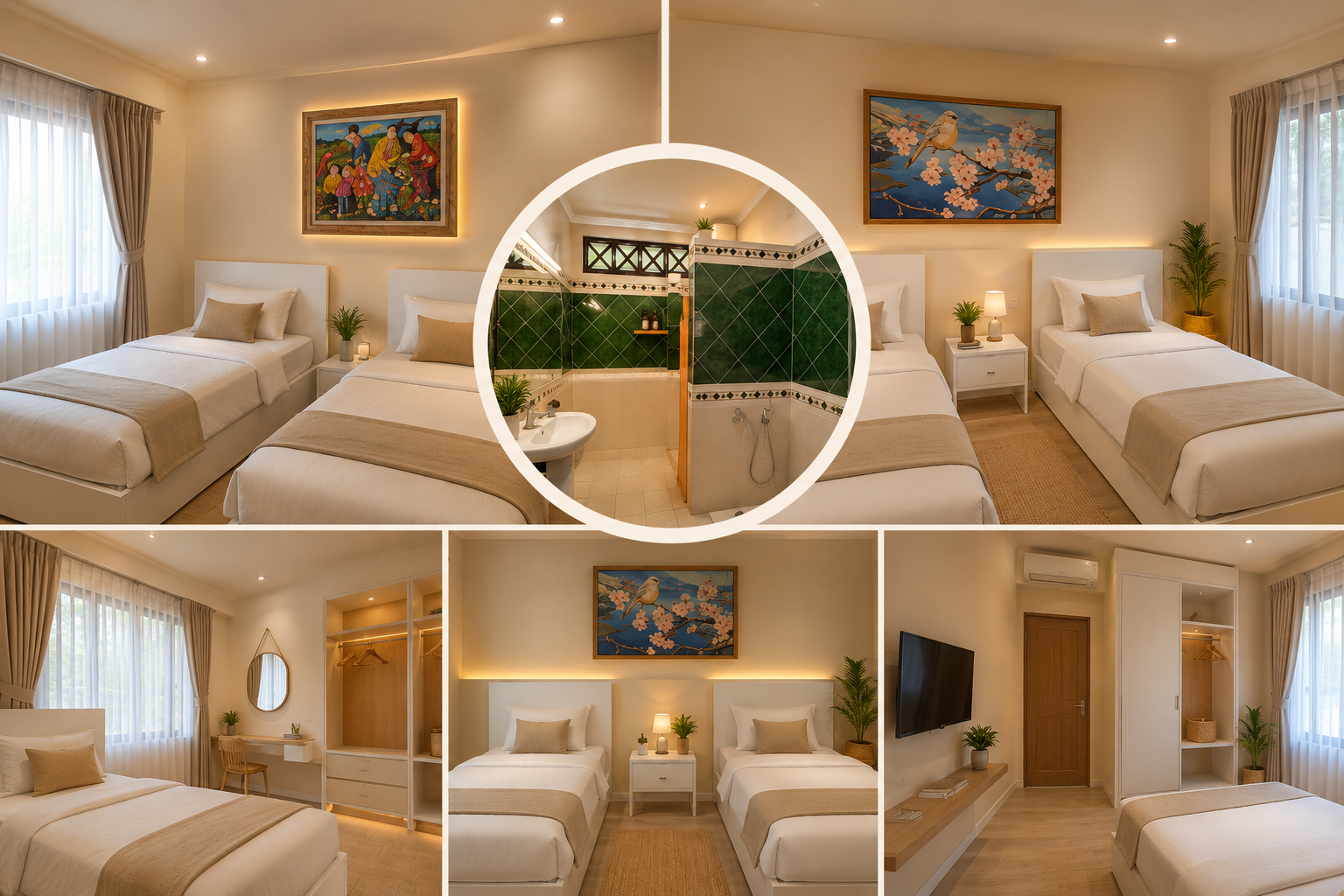 Kamar Twin Bed